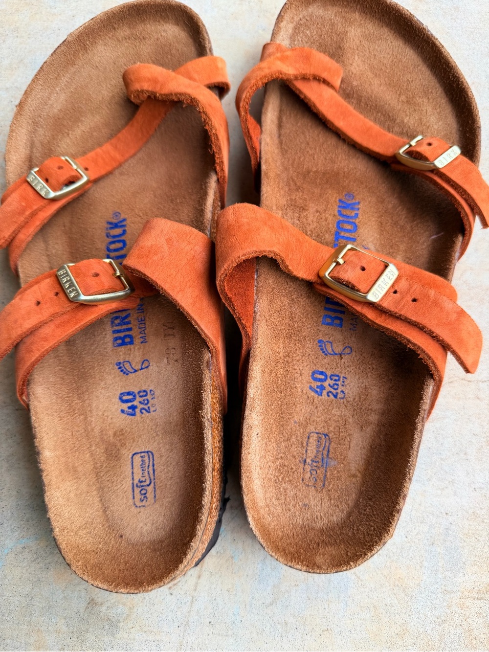 Birkenstock 40 100% Leather - Picture 3 of 6